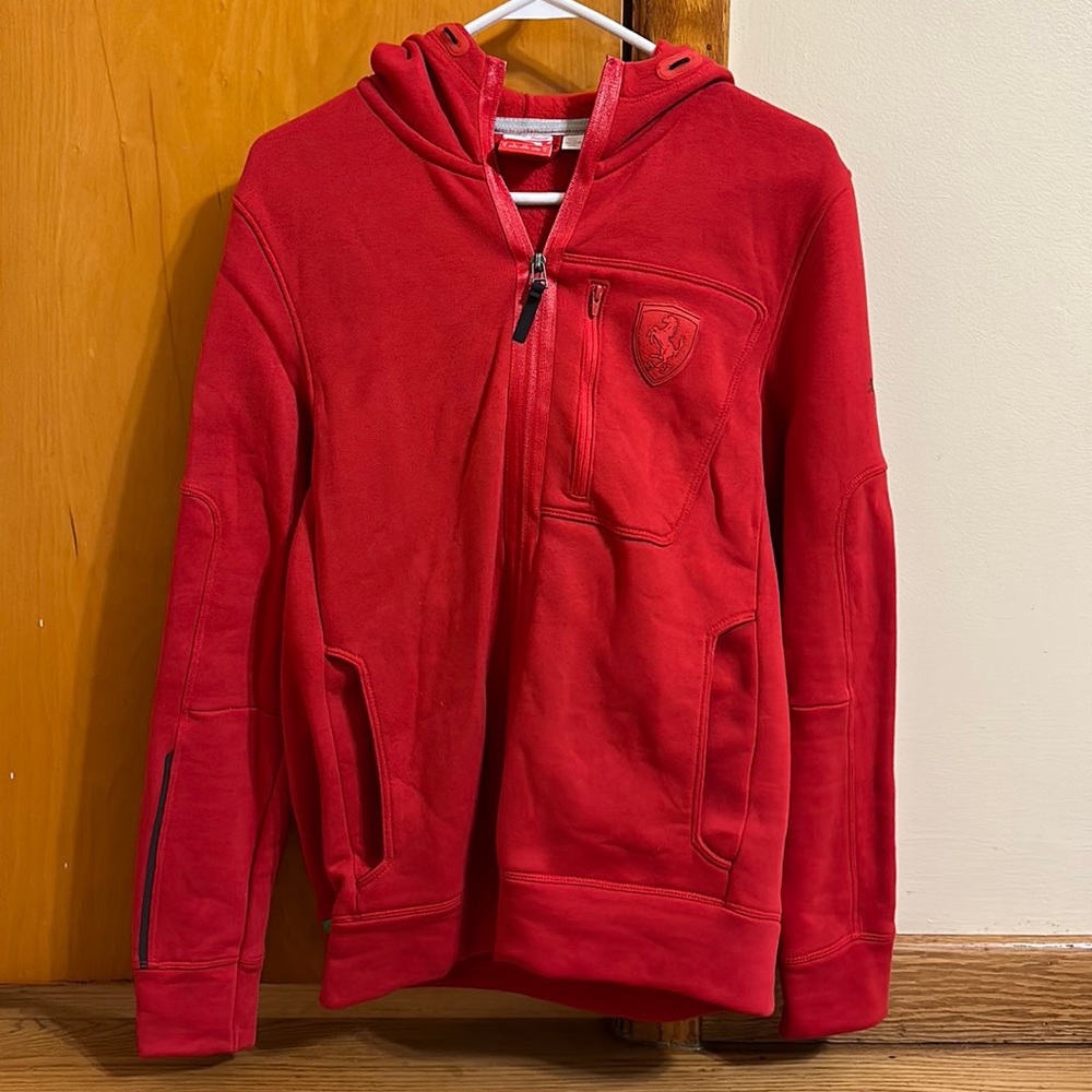 Puma Ferrari Zip Up Hoodie Men’s Small